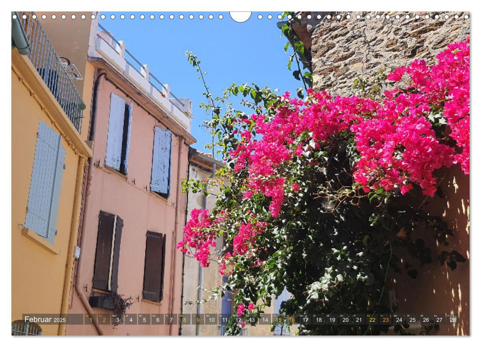 Malerisches Collioure in Südfrankreich (CALVENDO Wandkalender 2025)