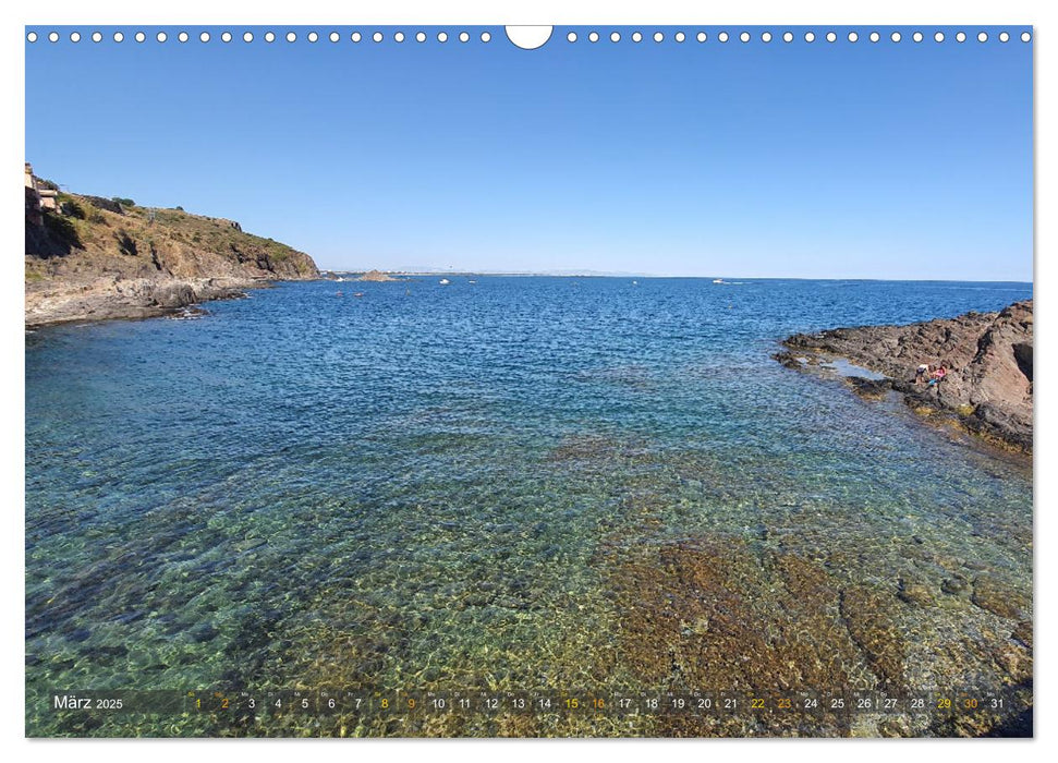 Malerisches Collioure in Südfrankreich (CALVENDO Wandkalender 2025)