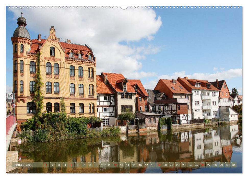 Deutschlandreise - Ein Spaziergang durch Eschwege (CALVENDO Wandkalender 2025)