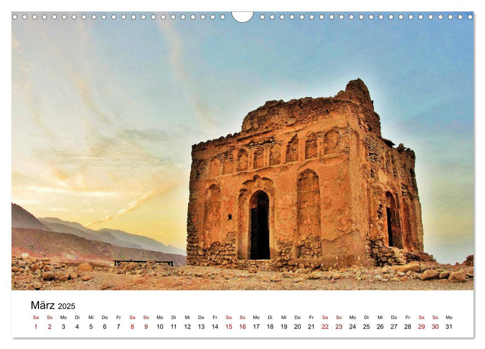 OMAN - eine Bilderreise durch das Sultanat. (CALVENDO Wandkalender 2025)