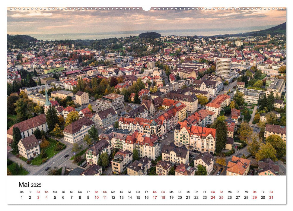 Luftbildkalender St. Gallen 2025 (CALVENDO Premium Wandkalender 2025)