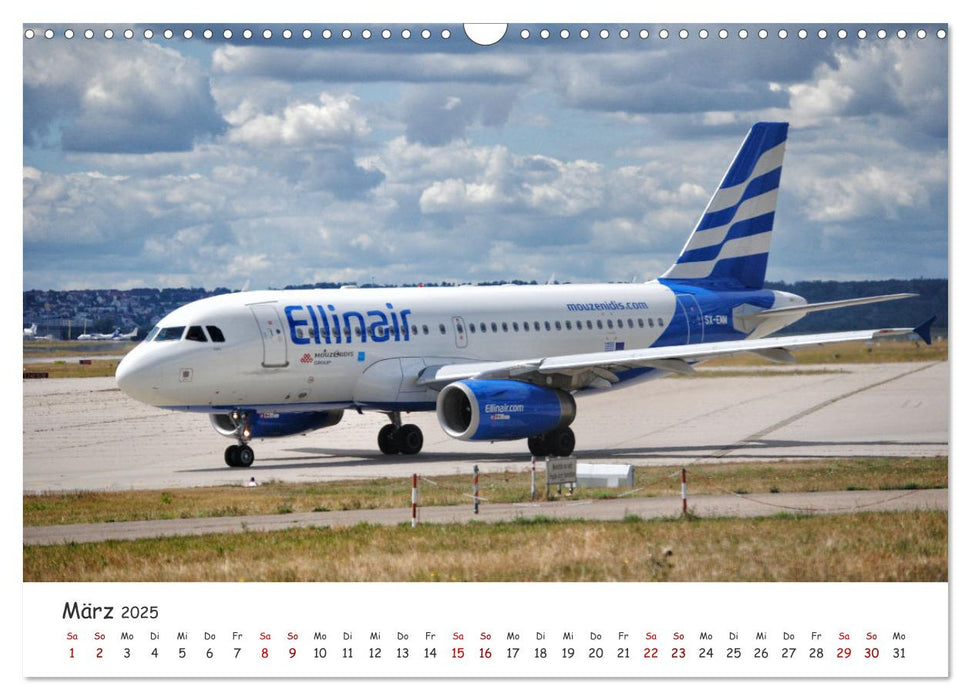 Besondere Flugzeugtypen (CALVENDO Wandkalender 2025)