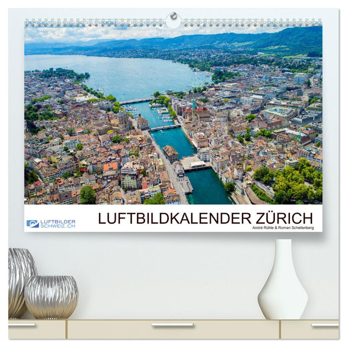 Luftbildkalender Zürich (CALVENDO Premium Wandkalender 2025)