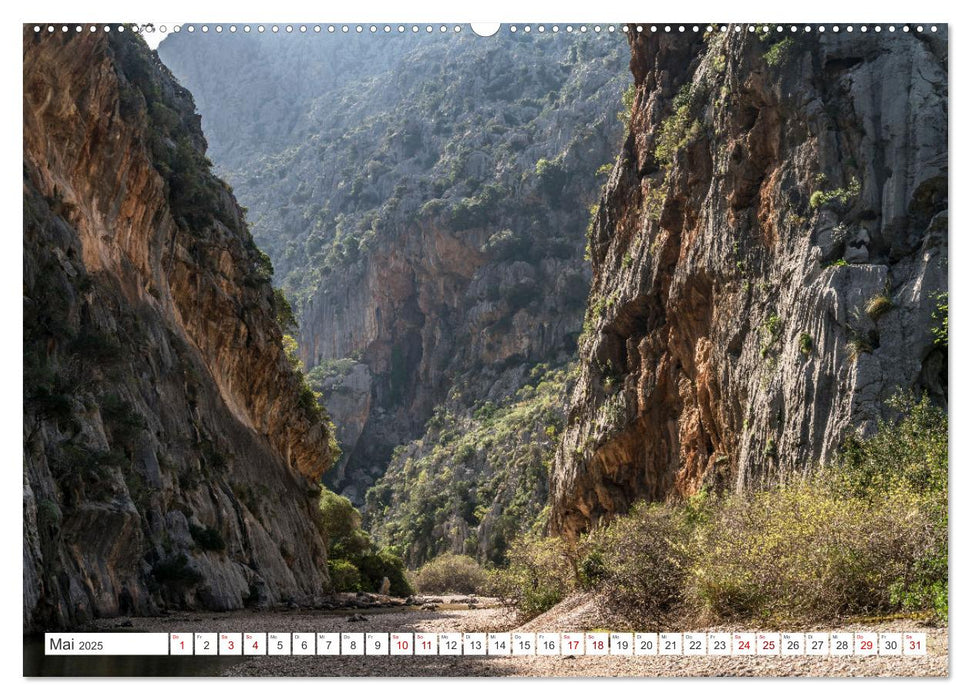 Canyons, Schluchten und Klammen (CALVENDO Wandkalender 2025)