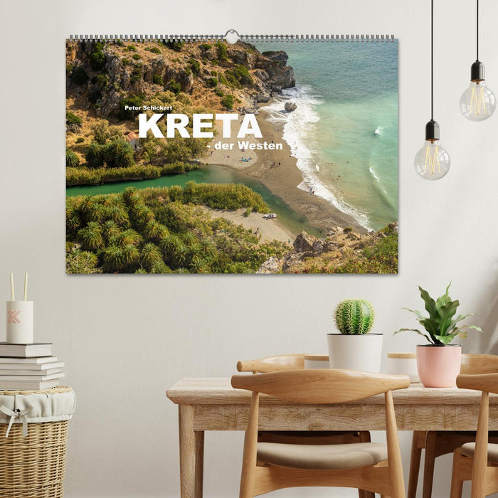 Kreta - der Westen (CALVENDO Wandkalender 2025)