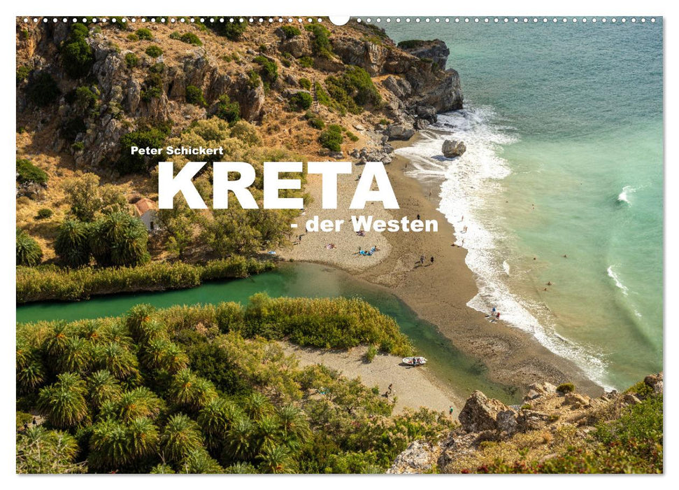 Kreta - der Westen (CALVENDO Wandkalender 2025)