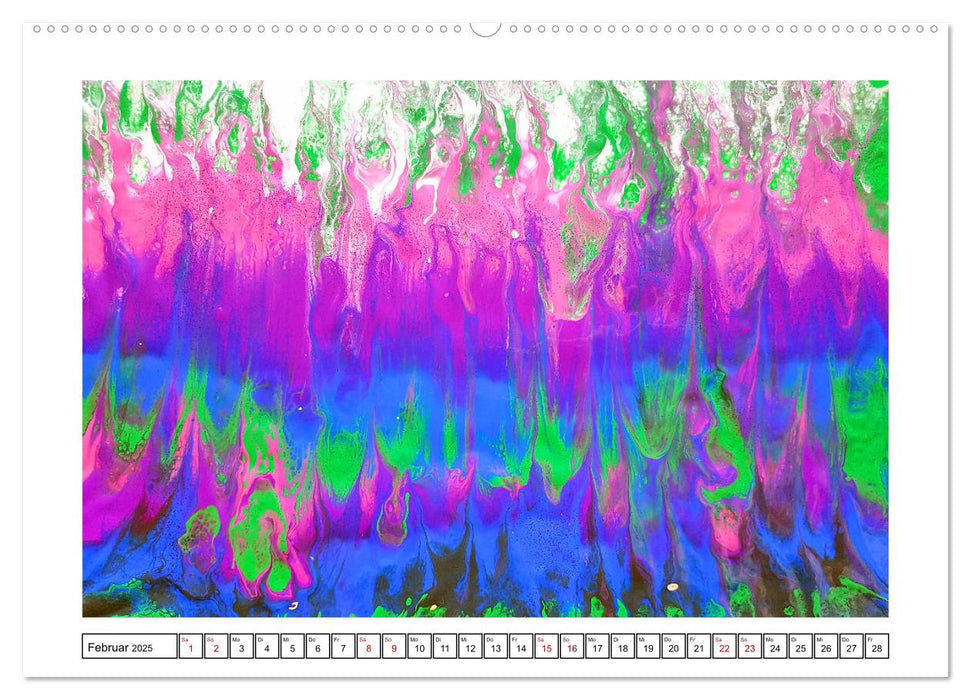 Ich wünsche Dir ein Jahr voller Farben (CALVENDO Premium Wandkalender 2025)