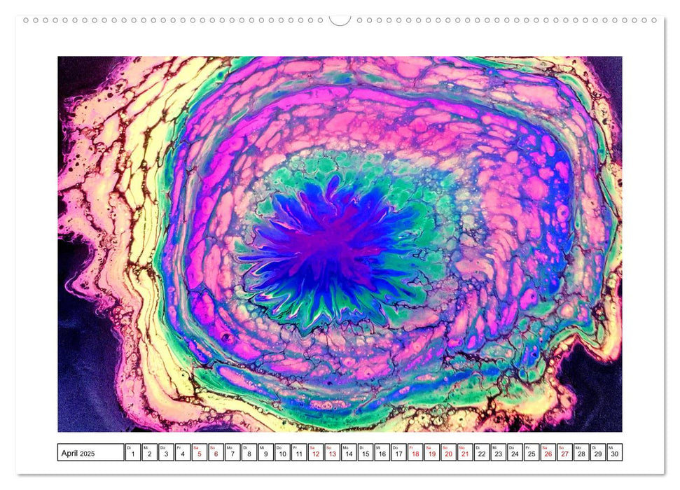 Ich wünsche Dir ein Jahr voller Farben (CALVENDO Premium Wandkalender 2025)