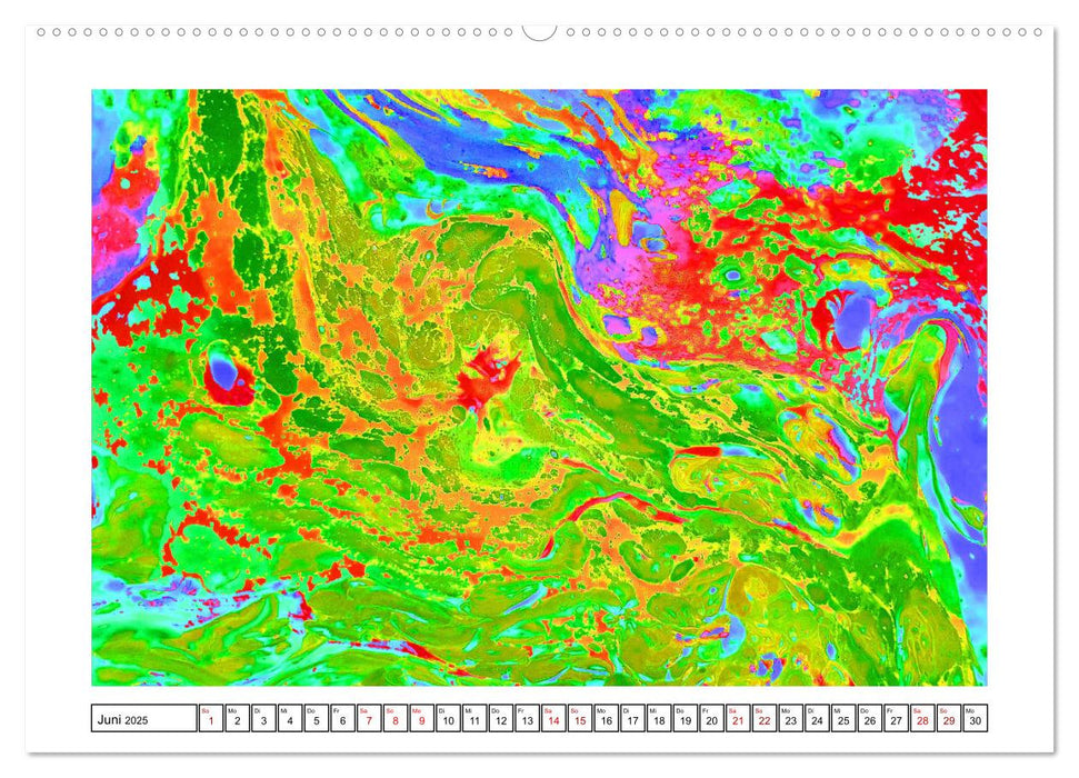 Ich wünsche Dir ein Jahr voller Farben (CALVENDO Premium Wandkalender 2025)