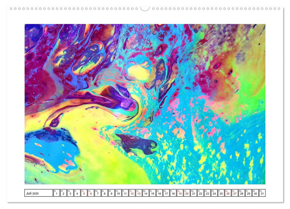 Ich wünsche Dir ein Jahr voller Farben (CALVENDO Premium Wandkalender 2025)