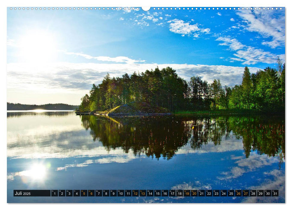 Ferne Paradiese (CALVENDO Premium Wandkalender 2025)