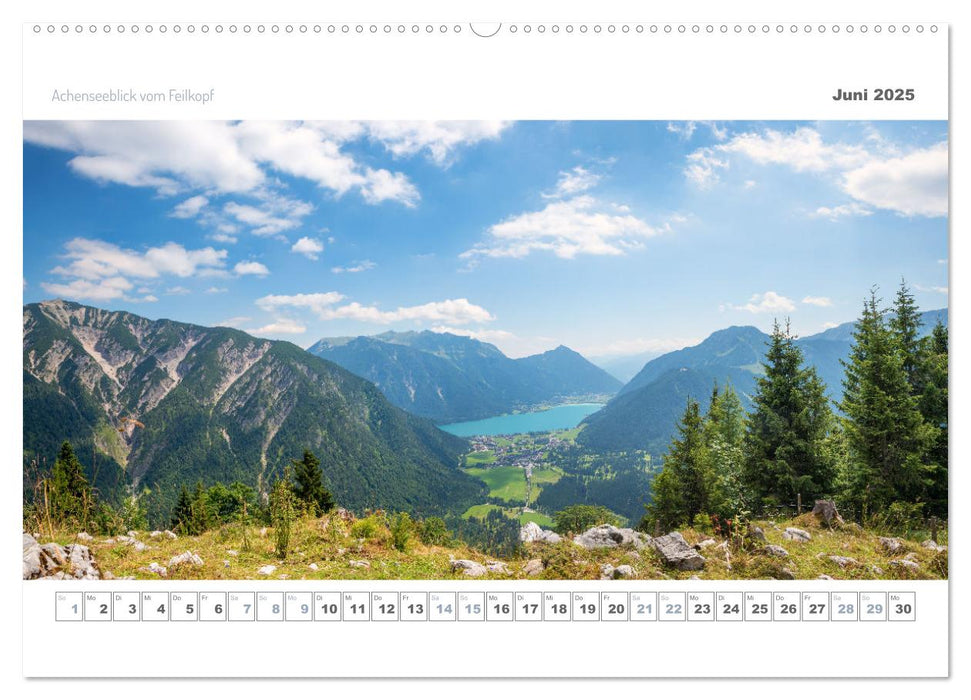 Ab in die Berge 2025 - Aussichtsplätze in den Münchner Hausbergen (CALVENDO Premium Wandkalender 2025)