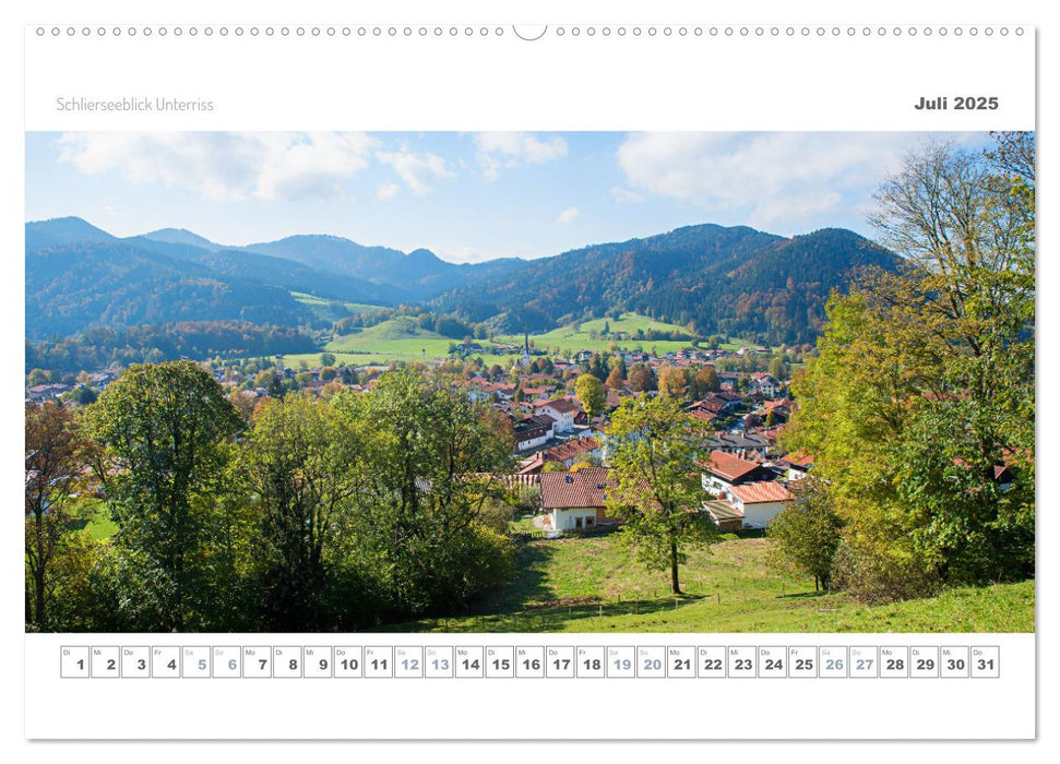 Ab in die Berge 2025 - Aussichtsplätze in den Münchner Hausbergen (CALVENDO Premium Wandkalender 2025)