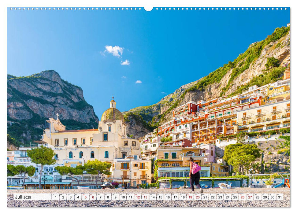 Landschaften an der Amalfi Küste (CALVENDO Premium Wandkalender 2025)