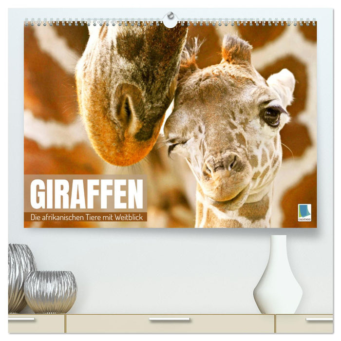 Giraffen: die afrikanischen Tiere mit Weitblick (CALVENDO Premium Wandkalender 2025)