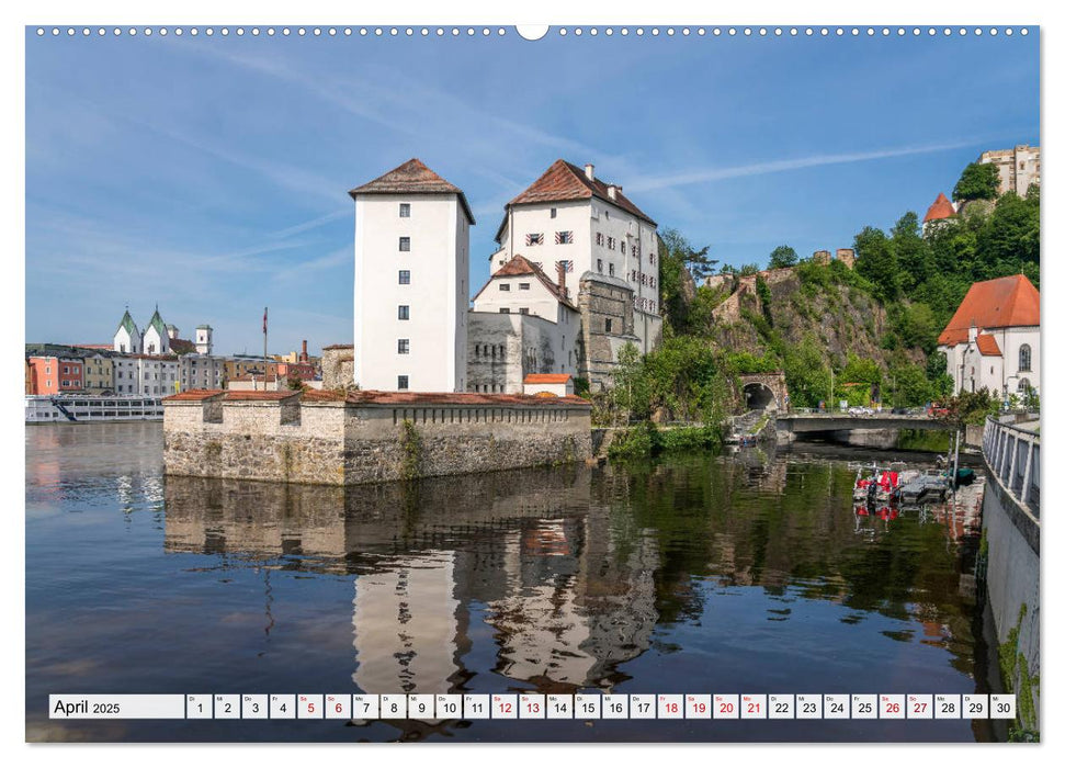 Deutsche Flüsse - An der Donau (CALVENDO Premium Wandkalender 2025)