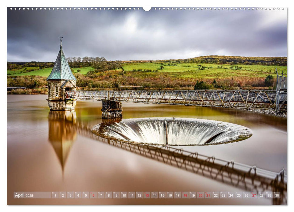 Wildes Wales (CALVENDO Premium Wandkalender 2025)