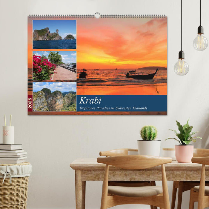 Krabi - Tropisches Paradies im Südwesten Thailands (CALVENDO Wandkalender 2025)