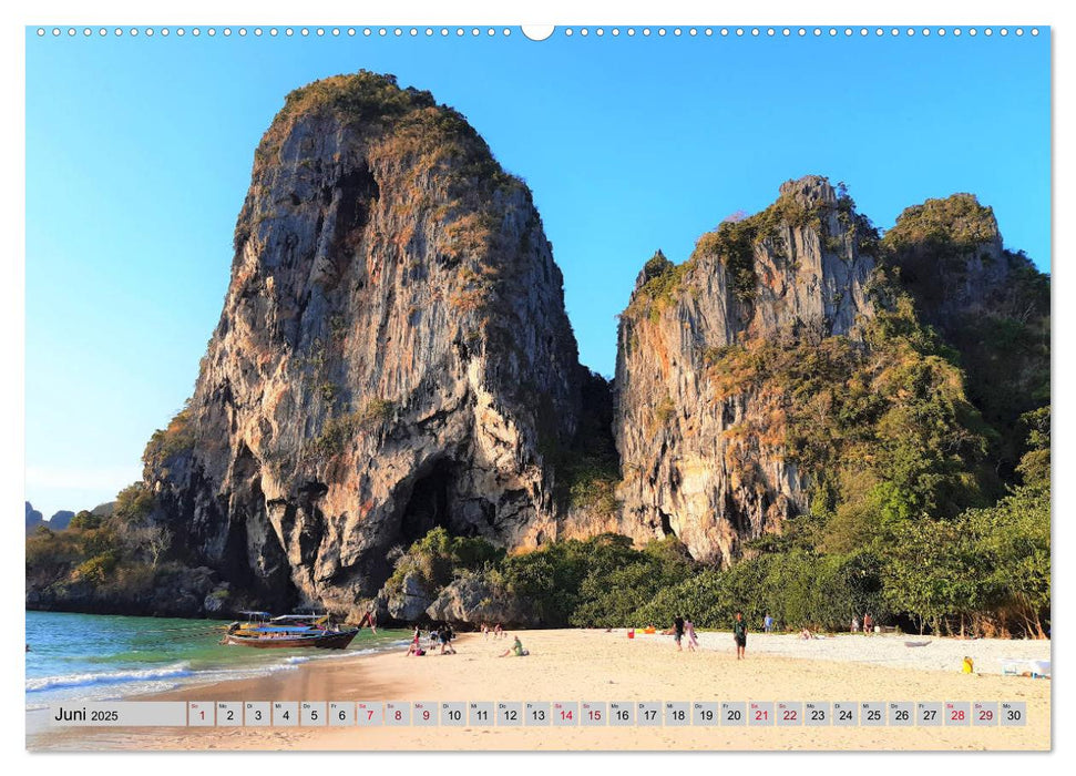 Krabi - Tropisches Paradies im Südwesten Thailands (CALVENDO Wandkalender 2025)