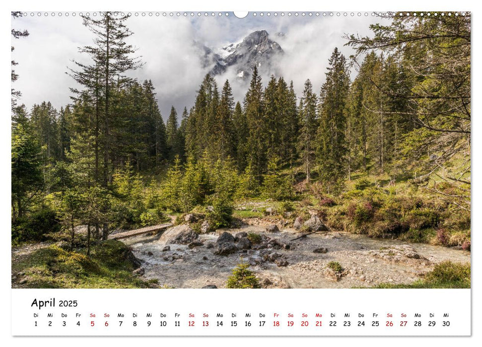 Bergpixels Wanderlust (CALVENDO Premium Wandkalender 2025)