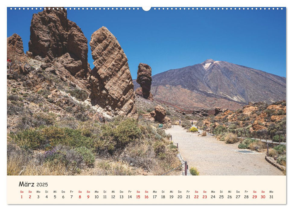 Teneriffa in Bildern (CALVENDO Premium Wandkalender 2025)