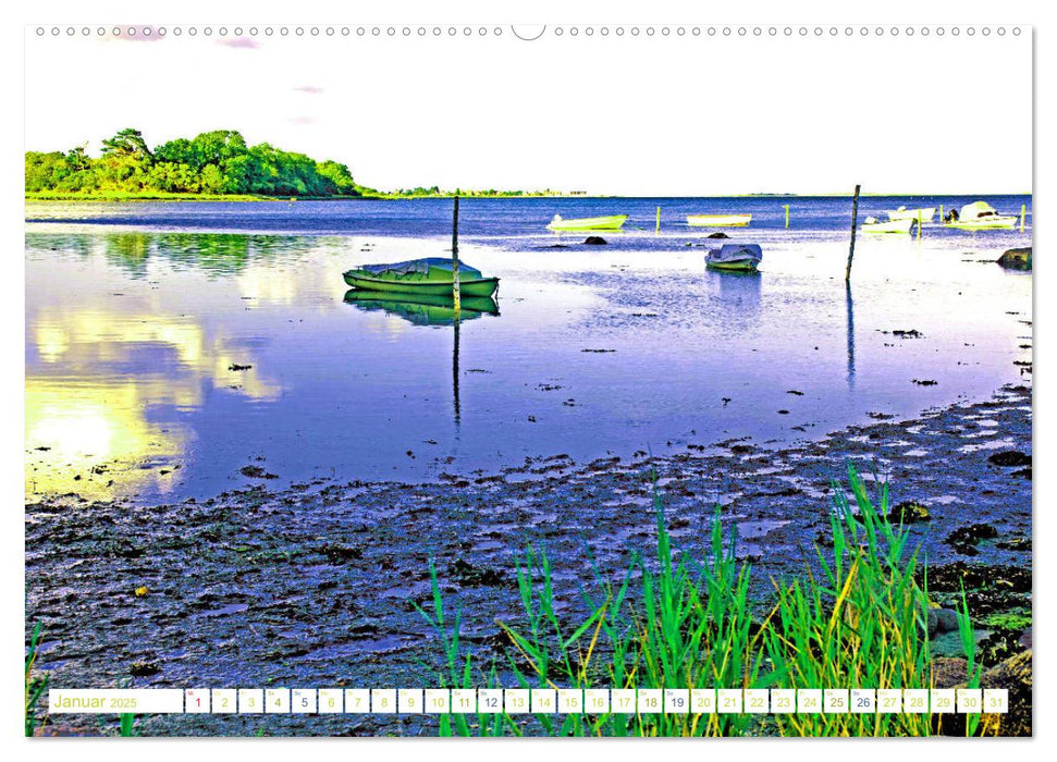 Samsø – Dänische Kattegatinsel im Herzen des Königreiches (CALVENDO Premium Wandkalender 2025)