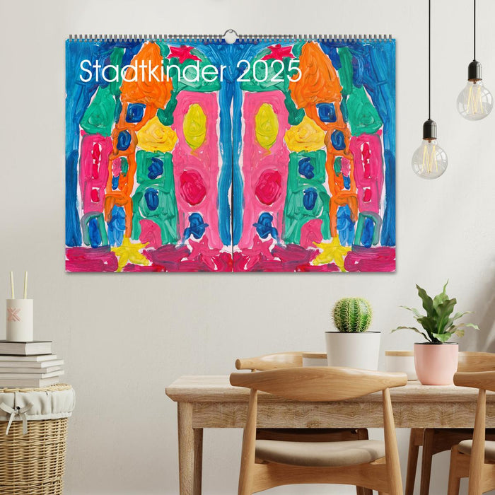 Stadtkinder (CALVENDO Wandkalender 2025)