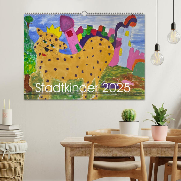 Stadtkinder 2025 (CALVENDO Wandkalender 2025)