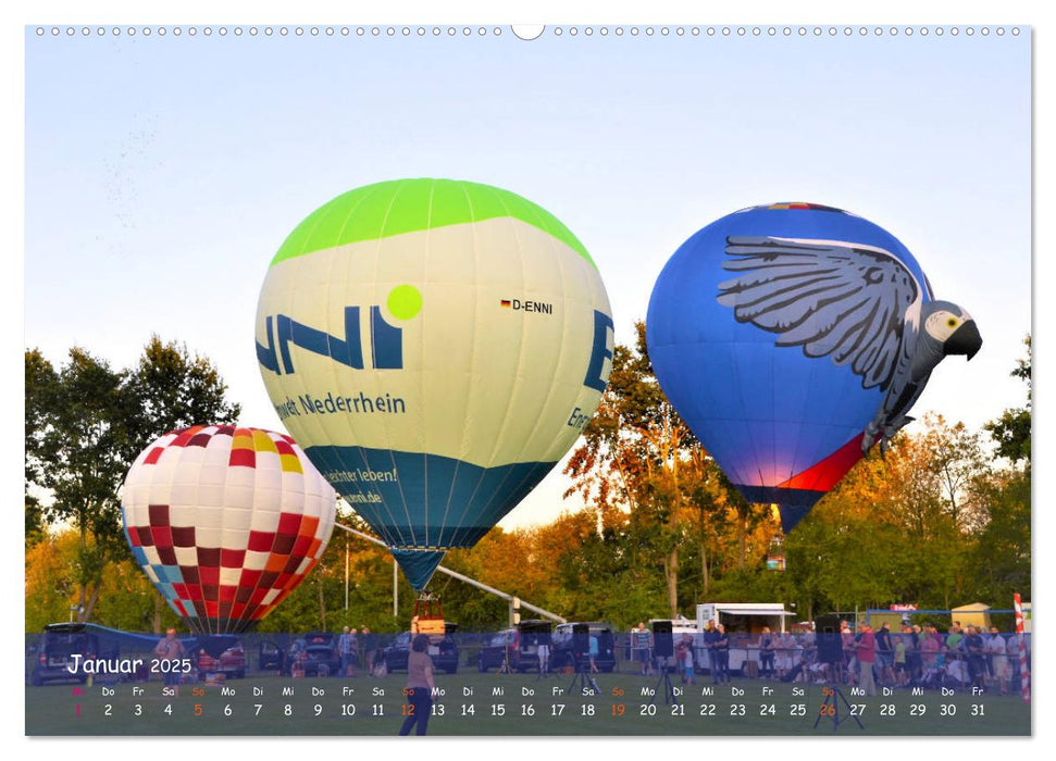 HEIßLUFT-BALLON-Event (CALVENDO Premium Wandkalender 2025)