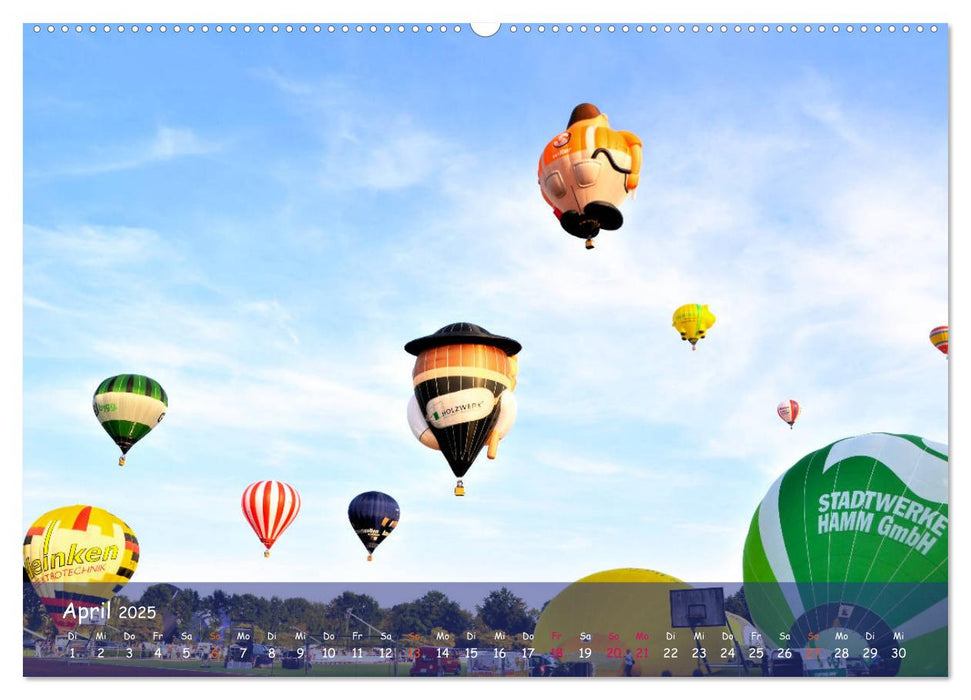 HEIßLUFT-BALLON-Event (CALVENDO Premium Wandkalender 2025)