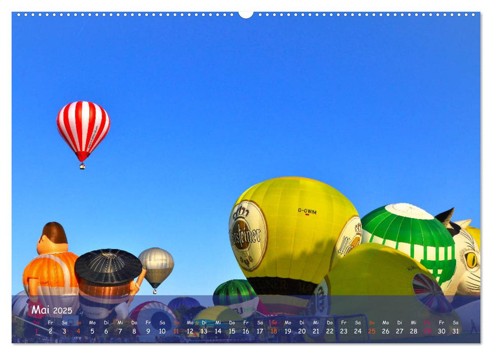 HEIßLUFT-BALLON-Event (CALVENDO Premium Wandkalender 2025)