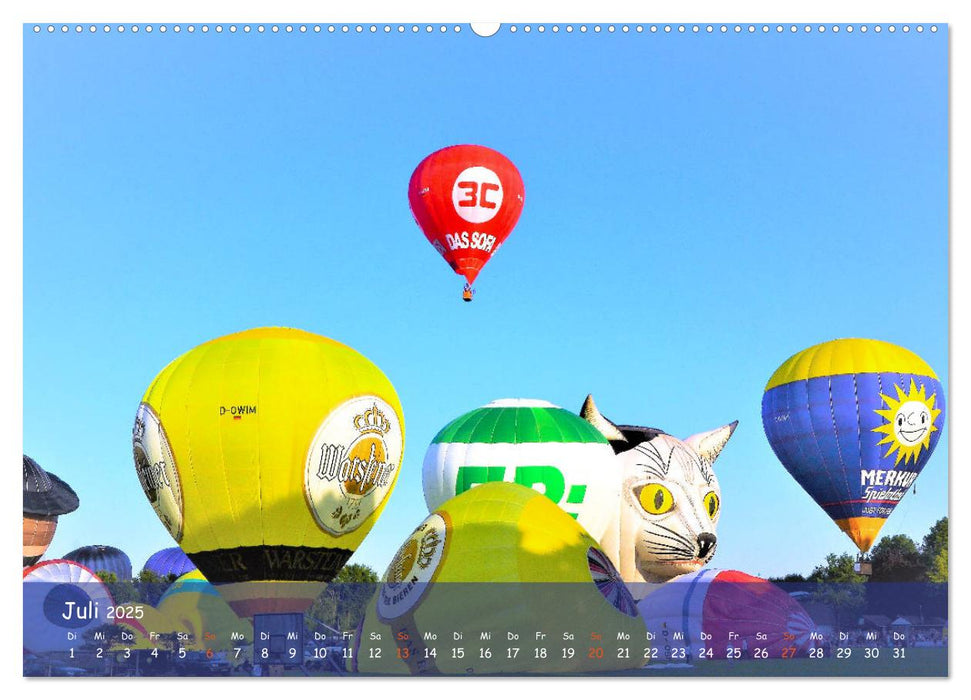 HEIßLUFT-BALLON-Event (CALVENDO Premium Wandkalender 2025)