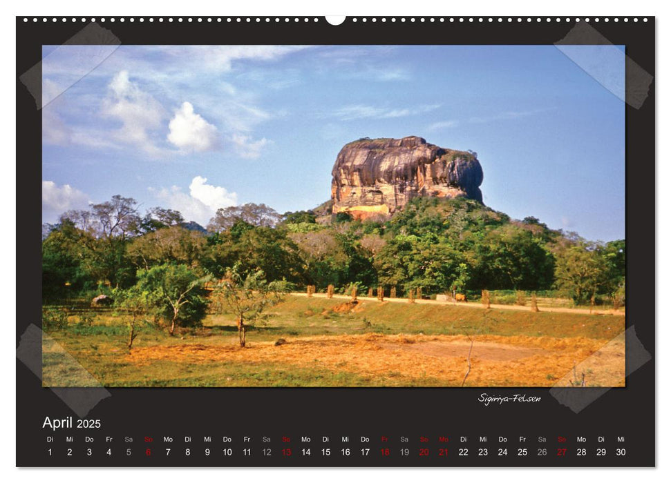 Sri Lanka anno 1986 (CALVENDO Wandkalender 2025)