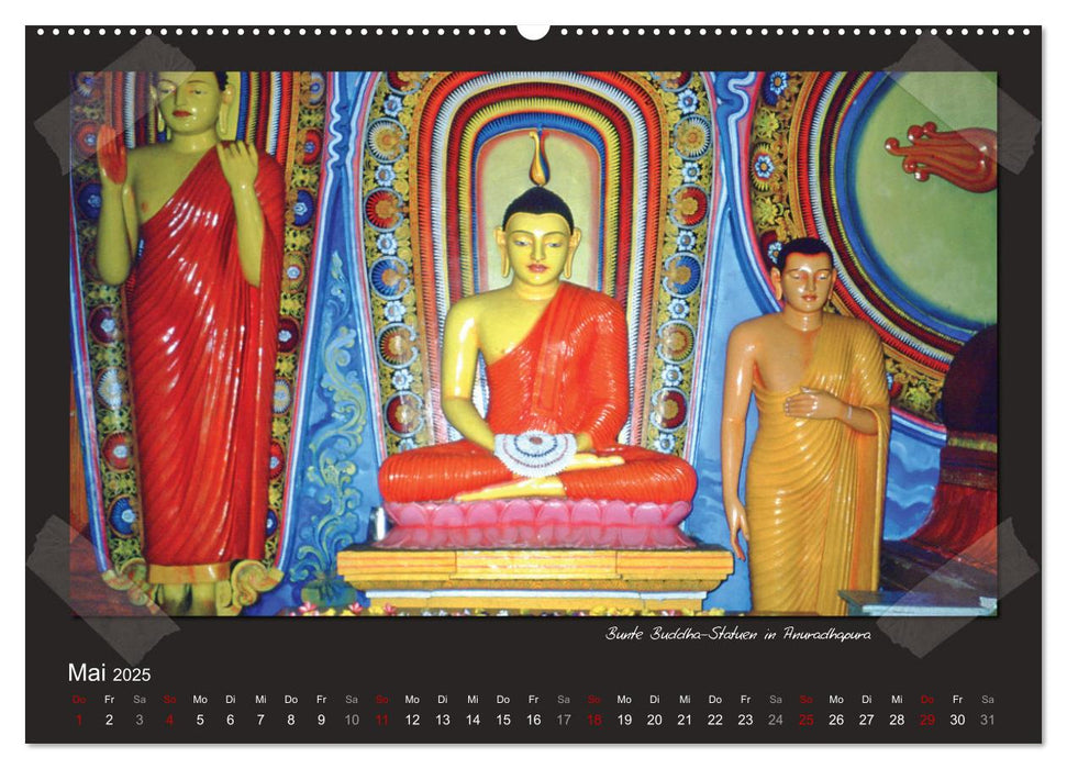 Sri Lanka anno 1986 (CALVENDO Wandkalender 2025)