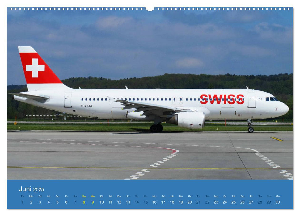 Airbus Airliners (CALVENDO Premium Wandkalender 2025)