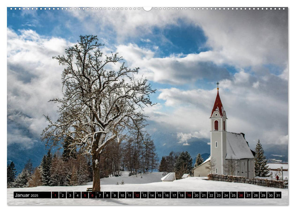 Tirol - Das Land in den Bergen (CALVENDO Premium Wandkalender 2025)