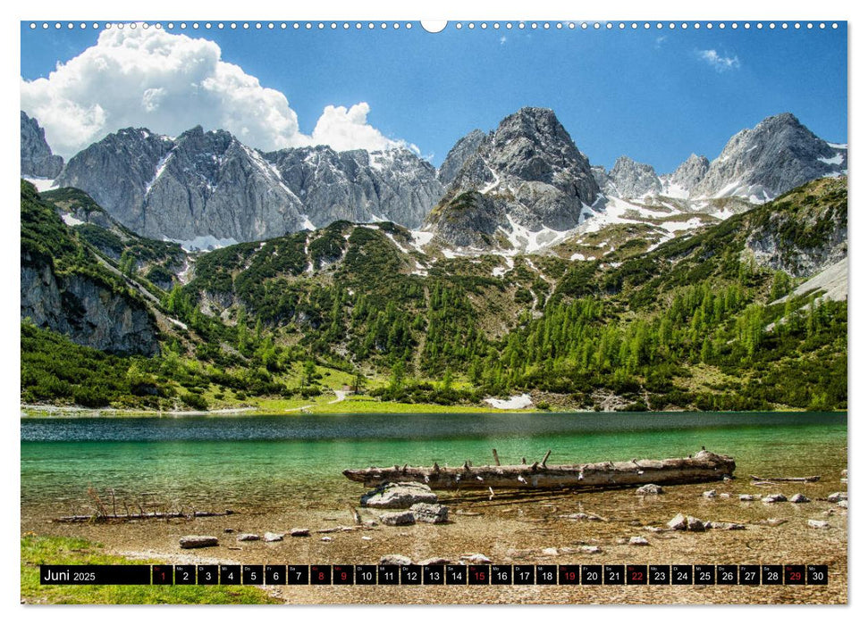 Tirol - Das Land in den Bergen (CALVENDO Premium Wandkalender 2025)