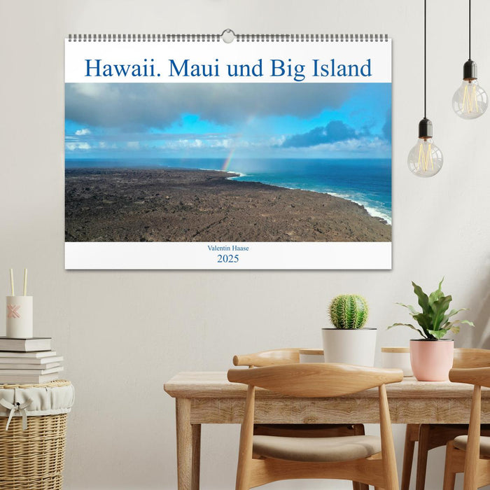 Hawaii, Maui und Big Island (CALVENDO Wandkalender 2025)