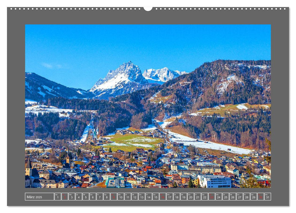 Bischofshofen im schönen Salzburger Land (CALVENDO Wandkalender 2025)