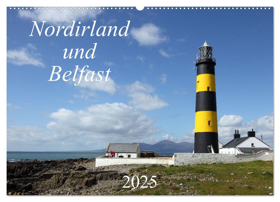 Nordirland und Belfast (CALVENDO Wandkalender 2025)