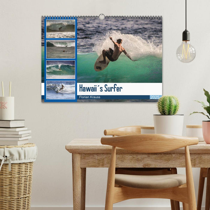 Hawaii´s Surfer (CALVENDO Wandkalender 2025)