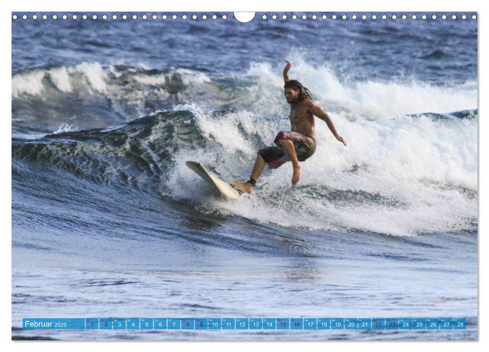 Hawaii´s Surfer (CALVENDO Wandkalender 2025)