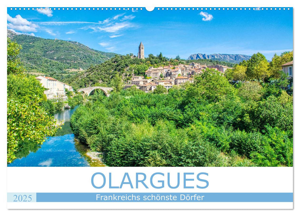 Frankreichs schönste Dörfer - Olargues (CALVENDO Wandkalender 2025)