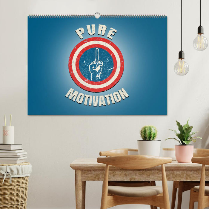 Pure Motivation (CALVENDO Wandkalender 2025)