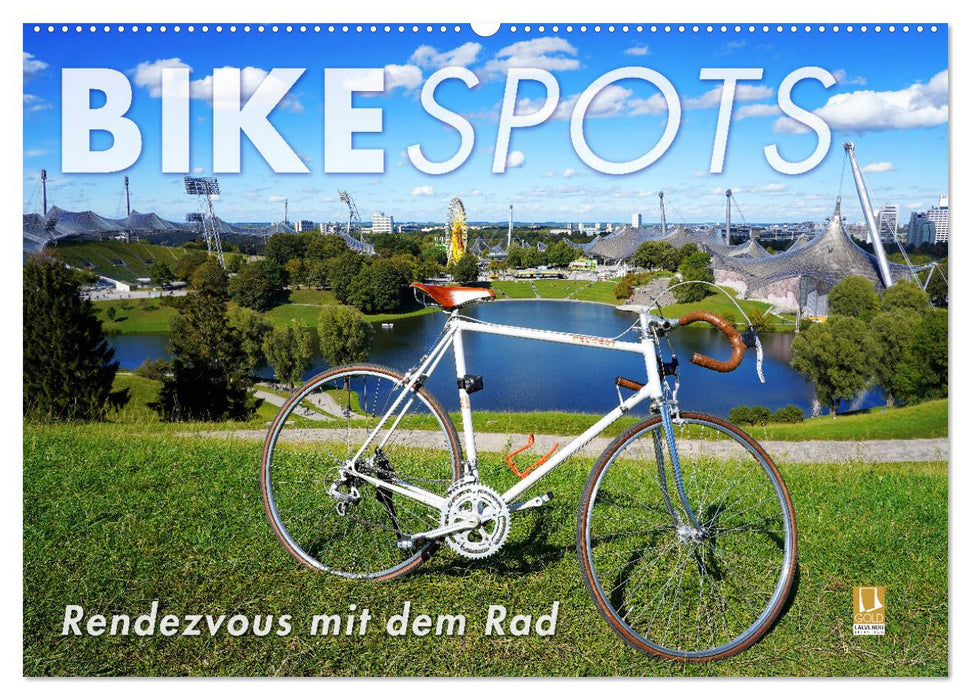 BIKESPOTS - Rendezvous mit dem Rad (CALVENDO Wandkalender 2025)