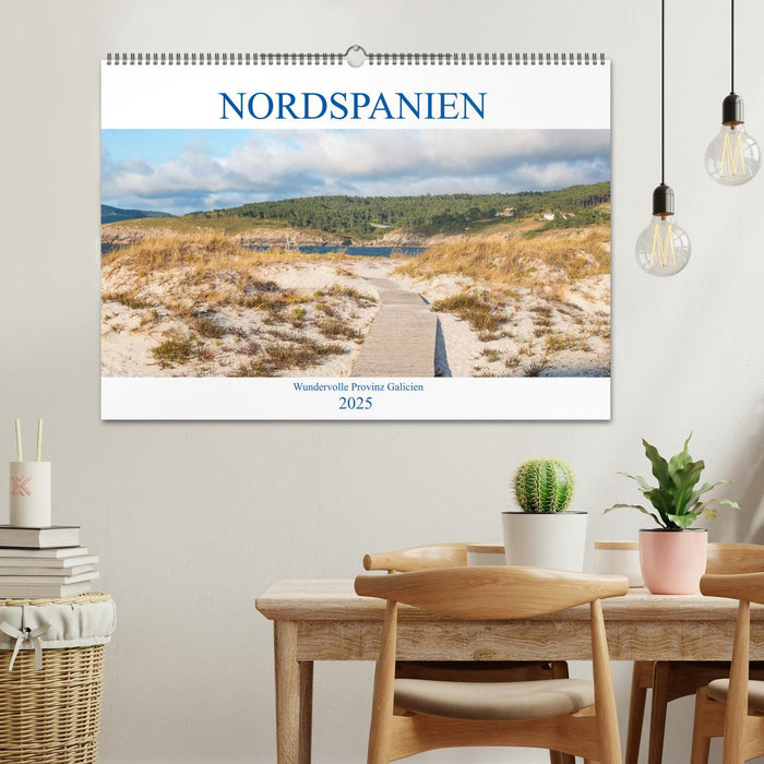 Nordspanien - Wundervolle Provinz Galicien (CALVENDO Wandkalender 2025)