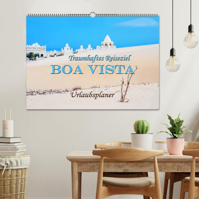 Traumhaftes Reiseziel - Boa Vista Urlaubsplaner (CALVENDO Wandkalender 2025)