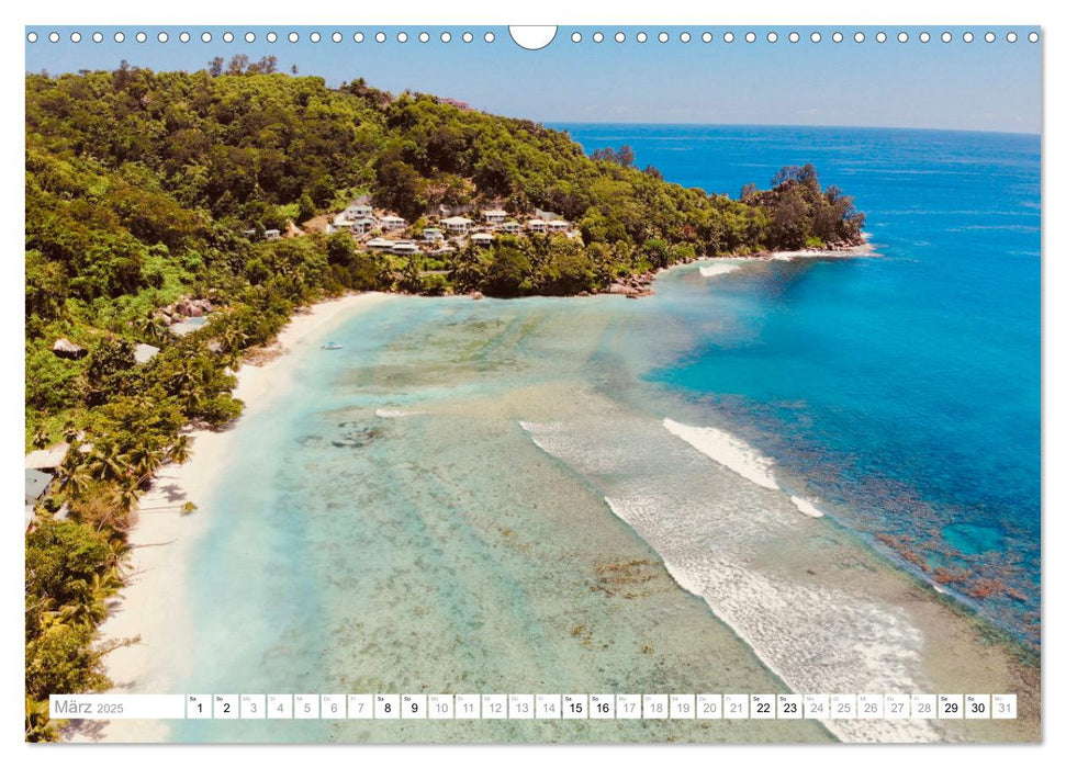 traumhafte Seychellen (CALVENDO Wandkalender 2025)