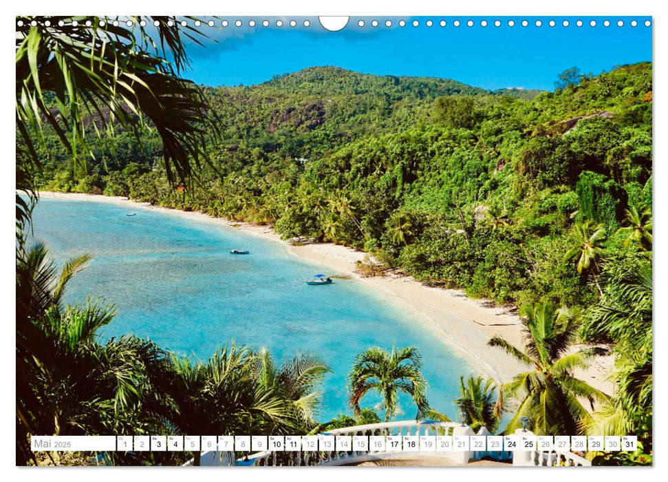 traumhafte Seychellen (CALVENDO Wandkalender 2025)