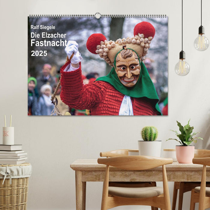 Die Elzacher Fastnacht (CALVENDO Wandkalender 2025)